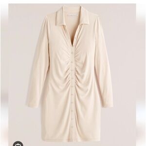 Abercrombie & Fitch Ruched Knit dress